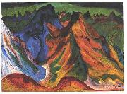 Ernst Ludwig Kirchner The mountain oil painting reproduction